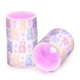 thumbnail image 7 of Yayeee Flameless Candles with Remote Flickering Battery Operated Multi Color Changing, Colorful Gummy Bears Pattern, 7 of 7