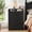 Black, variant on Farmhouse Nightstand, Night Stand with 3 Drawers, Wood End Table for Small Spaces, Bedside Storage Table for Bedroom, Walnut