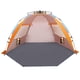 thumbnail image 1 of Oileus Tienda de campaña de playa extragrande para 4 personas, refugio solar, tienda de campaña instantánea portátil para playa con bolsa de transporte, estacas, 6 bolsillos de arena, anti UV para pes, 1 of 5