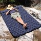thumbnail image 1 of Colchón inflable impermeable para dormir Campamento Cojín de aire doble (Azul marino), 1 of 5