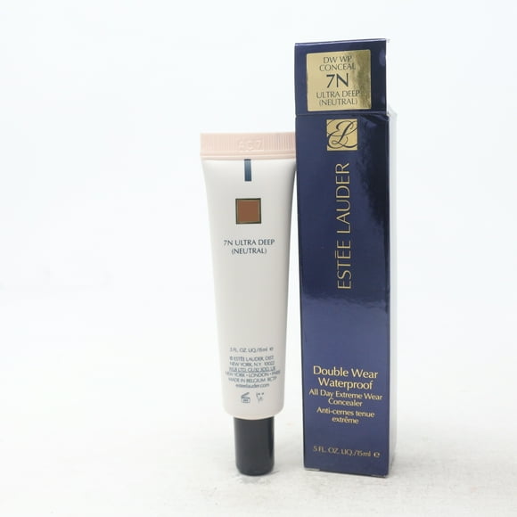 Estee Lauder Double Wear Waterproof Extreme Wear Concealer 0.5oz 7N Ultra Deep