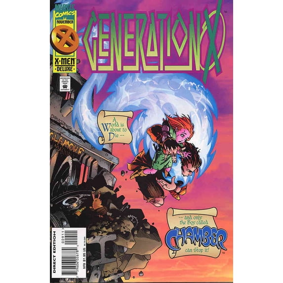 Generation X #9 VF ; Marvel Comic Book