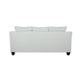 thumbnail image 4 of Benjara BM319076 82 in. Siya Gray Fabric Black Sofa with Track Arms & 4 Accent Throw Pillows, 4 of 6