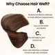 thumbnail image 4 of Extensiones de cabello StrRid, extensión de cola de caballo, clip ondulado de 22.0 in de largo, cola de caballo sintética para adultos y mujeres, coletas rizadas, clips en postizos para bodas, fiestas, 4 of 5
