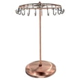 thumbnail image 1 of 13.3 Inch Black Metal Rotating Jewelry Stand Organizer for Necklaces and Bracelets B, 1 of 5