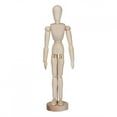 thumbnail image 2 of Articulated Mannequin, With Stand Lightweight Multifunctional Wooden Mannequin, For Sketching Drawing, 2 of 8