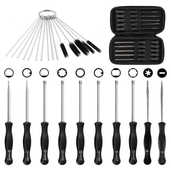 Carburetor Adjustment Tool Screwdriver Kit for Common 2 Cycle Carburetor Adjusting Small Engine Carb Tune up Adjusting Tool Compatible with Poulan STIHL Echo Homelite Ryobi Trimmer Weedea