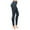 Black, variant on Comfy Leggings - High Waist Women Seamless Jeggings - Ankle Length - Jean Look Jeggings Tights Tummy Control Workout Leggings for Women - Blue - S-M