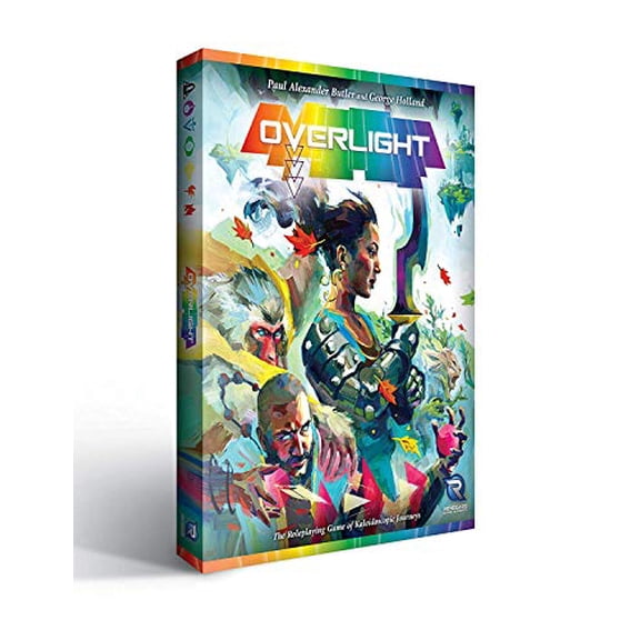 Pre-Owned Renegade Game Studios Overlight A Fantasy RPG of Kaleidoscopic Journeys Game