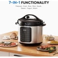 thumbnail image 5 of 8 Quart Electric Pressure Cooker, Stainless Steel Multi Cooker Pressure, 12-in-1 Slow Cooker for Rice, Meat Stew, Porridge, Multigrain, Steam, Yogurt Maker, 5 of 9