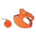 thumbnail image 1 of Visland Small Dog Harness Leash Set Reflective Strap Night Safe Pet Dog Vest Flower Decoration Adjustable Chest Belt Quick-Release Buckle Step-in Harness for Puppy, 1 of 8