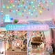 thumbnail image 3 of Cadena de luces LAMPHOME, 100 LED, multicolor, 6,5 m, para interiores y exteriores, 3 of 9