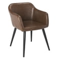 thumbnail image 2 of SAFAVIEH Adalena Midcentury Modern Accent Chair, Brown, 2 of 10