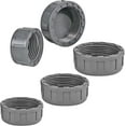 thumbnail image 4 of 2 Pack Female Thread Pipe Fitting Cap, 25mm Fitting Blanking Cap, PVC Blanking Stop Cap, Waste Pipe Blanking Cap wity Washer, 4 of 12