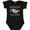 AB-Black, variant on My Nana Loves Me Sloth Girls Baby Bodysuit