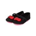 thumbnail image 5 of New Girl Betani Ada-5 Leatherette Perforated Bow Tie Mary Jane Flat (Toddler), 5 of 5
