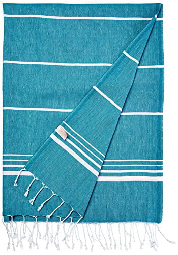 Sauna – 100% Natural Cotton CACALA Pure Series Turkish Bath Towels – Traditional Peshtemal Design for Bathrooms Fast-Drying Absorbent – Warm Beach Rich Colors with Stripes Ultra-Soft 