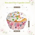 thumbnail image 2 of 100 Uds. Vasos de papel for cupcakes, surtido de vasos for hornear muffins for celebraciones, 1,97*1,18 pulgadas, perfectos for cumpleaños, bodas y días festivos, 2 of 5