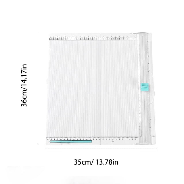 JJKBVCLO Paper Trimmer Scoring Board 12X12 Inch Craft Paper Cutter Foldable Creasing Paper Cutter Folding & Scorer For Cover Of Book & And Photo Etc