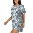 thumbnail image 5 of Sigee Lilies Flowers for Sleepwear Casual Pjs with Pockets Women's Pajamas Sets Shorts 2 Piece Short Sleeve Lounge Sets Small, 5 of 9