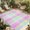 Pink Auqamarin, variant on Pink Blue Outdoor Rug for Patio/Deck/Porch, Non-Slip Large Area Rug 5 x 8 Ft, Buffalo Plaid Checker Modern Gingham Lattice Indoor Outdoor Rugs Washable Area Rugs, Reversible Camping Rug Carpet Runner