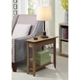 thumbnail image 1 of Convenience Concepts American Heritage Wedge End Table, Driftwood, 1 of 8