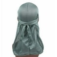 thumbnail image 5 of Men Women Bandana Doo Durag Rag Headwear Unisex Silk Pirate Cap Headwrap Ha Y6O4, 5 of 8