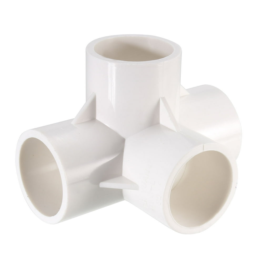 4 Way Elbow PVC Pipe Fitting,Furniture Grade,1inch Size Tee Corner