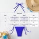 thumbnail image 3 of Trajes de baño para mujer, bikinis de cintura alta con cordón ajustable, traje de baño fruncido, conjunto dividido, trajes de baño para mujer, trajes de baño para mujer, traje de baño para mujer, traj, 3 of 6