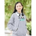 thumbnail image 2 of Magical Mermaid Panda Hoodie Juniors -Image by Shutterstock,  Medium, 2 of 4