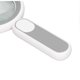 thumbnail image 3 of Handheld Magnifying Glass 20X Optical Magnifier with 21 LED Lights USB Charging Touch Switch Grey White, 3 of 5