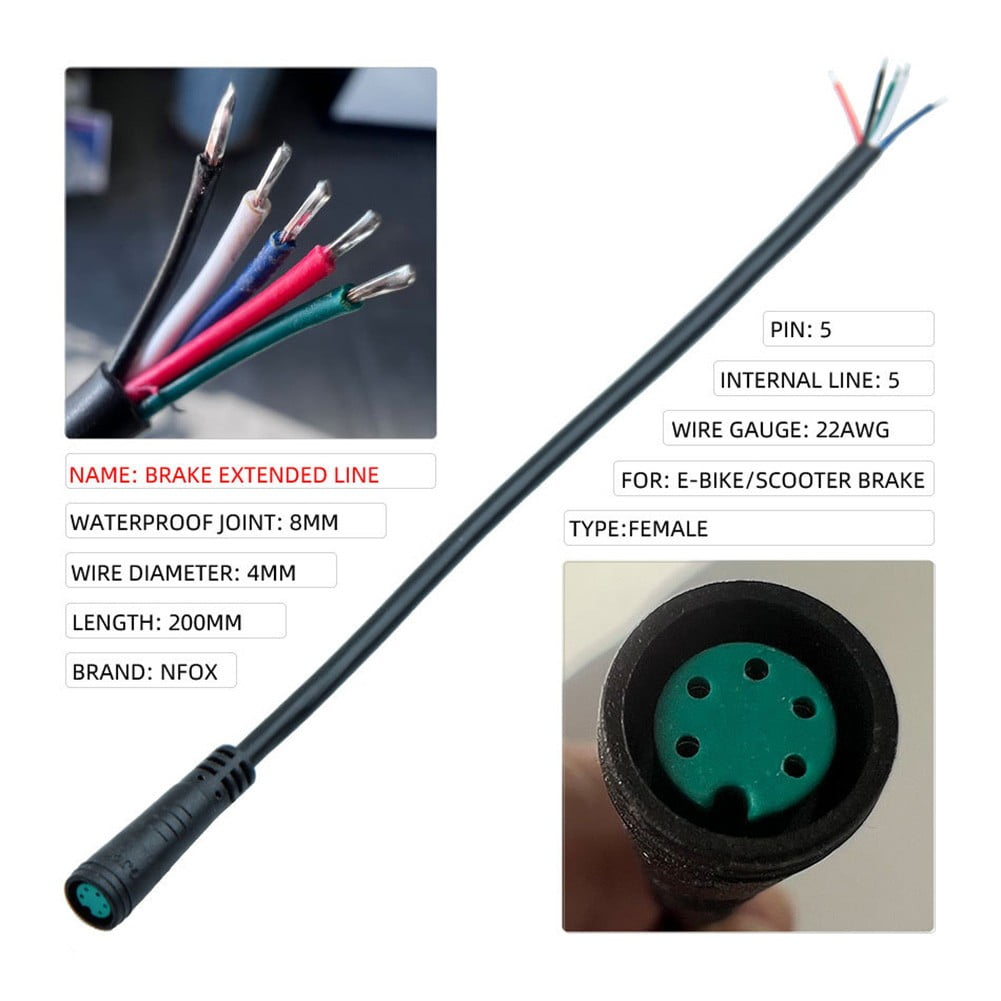 M12 2 3 4 5 Pin Male Female Socket Connectors Waterproof Cable Nylom Electrical