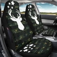 thumbnail image 3 of POLERO Camouflage US Flag Pattern Front Car Seat Covers for Auto, Easy to Install Car Seat Cushion Protective Cover Washable Polyester Front Car Seat Cover Set, 3 of 11