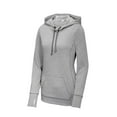 thumbnail image 3 of Sport-Tek Women's Tri-Blend Wicking Fleece Hoodie, Light Grey Heathr, XXXX-Large, 3 of 4