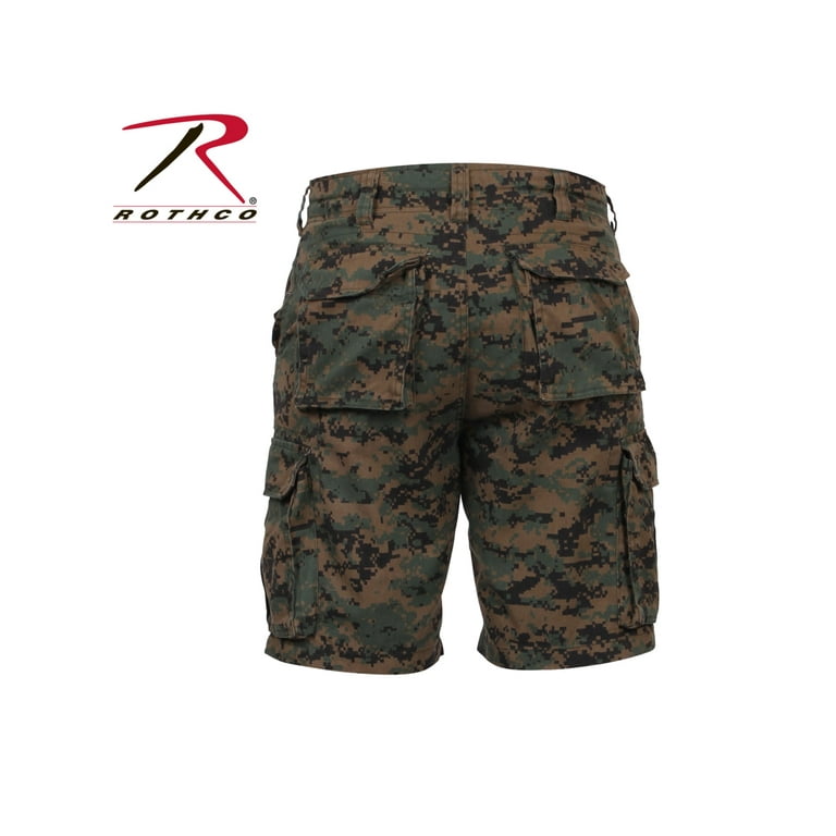 Rothco Men's BDU Cargo Shorts, 6-Color Desert Camo, Medium,