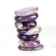thumbnail image 2 of Paquete de 7 piedras de palma de amatista natural, piedras preciosas de cristal para Reiki y chakras., 2 of 3