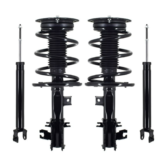 Front-Rear Set of 4 Quick Complete Strut - Shock For 2009-2014 Nissan Maxima FWD