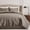 Mocha Brown - Windowpane, variant on EVERGRACE Modern Windowpane Cotton Sateen Quilt Set Queen Size, Pre-Washed 100% Cotton Coverlet Bedspread, 3-Piece Soft Lightweight Bedding Set with 2 Shams for All Seasons, Bright White