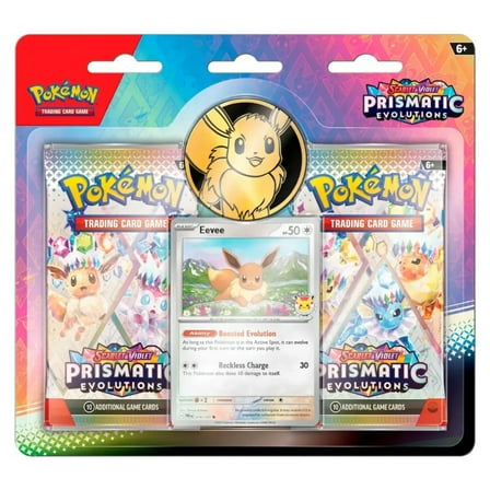 Pokemon Scarlet and Violet 8.5 Prismatic Evolutions 2-Pack Blister
