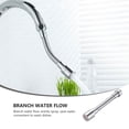 thumbnail image 2 of FUTUREORYY Water Saving Kitchen Sink Spray Nozzle Copper Stainless Steel Silver 1Pack, 2 of 8