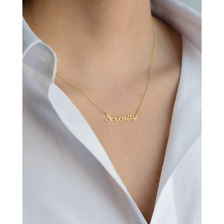 necklaces nameplate