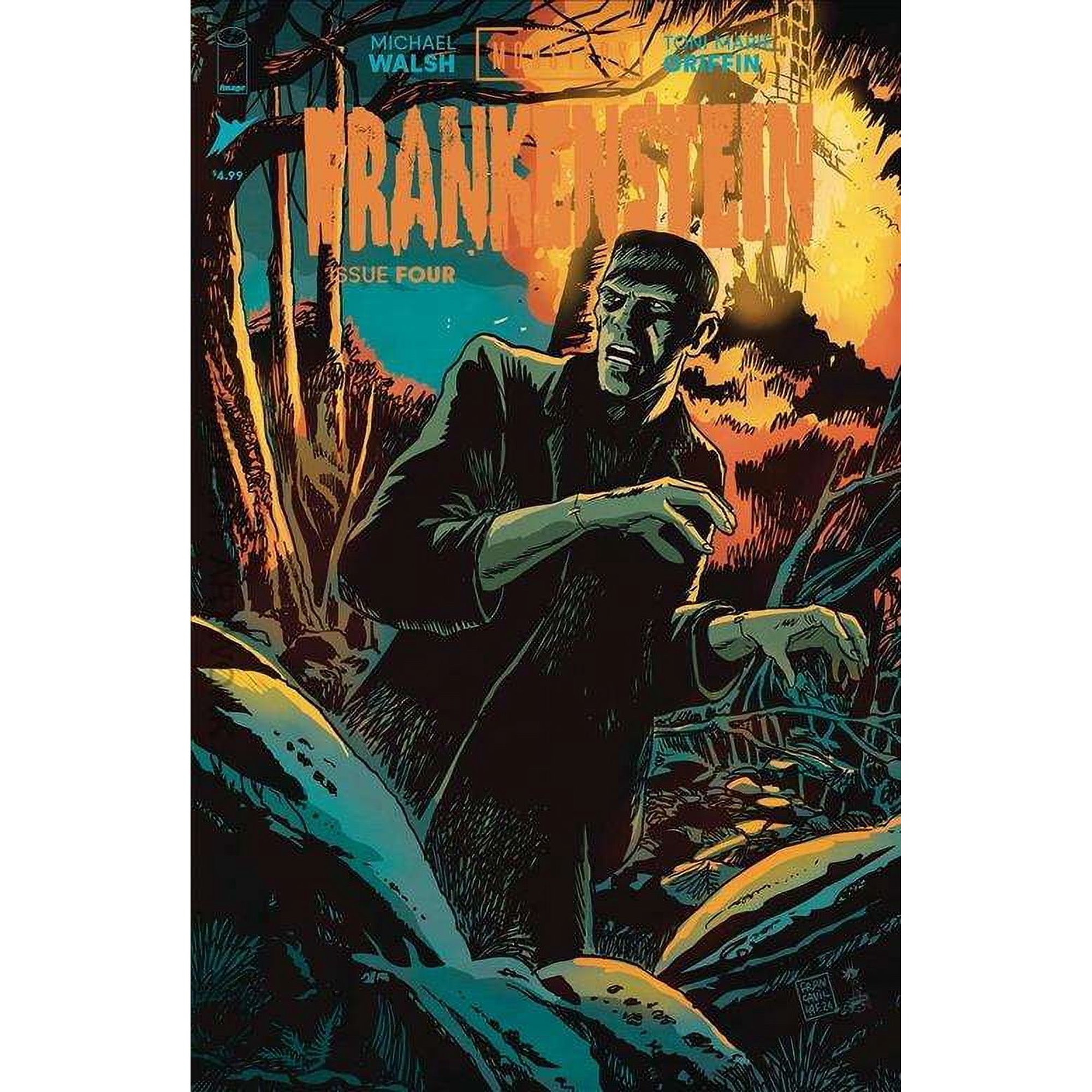 Universal Monsters: Frankenstein (Skybound) #4C VF ; Image Comic Book