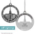 thumbnail image 2 of St. Louis Missouri Temple Antique Silver Ornament by Ringmasters, 2 of 6