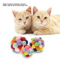 thumbnail image 3 of Pet Plush Toy, 3 Sizes Cat Exercise Interactive Training Tool Pet Toy, Playing Ball Dog Puppy 1 Pcs Cat Toy Pet Colorful Plush Toy For Pets Home Cat Dog, 3 of 8