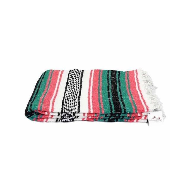 Bearachild Manta de algodón para mujer, mantón cálido para barbacoa en la playa, envoltura con borlas, plegable, suave, para exteriores, cómoda, Juegos de cama Verde Bearachild HA067113-01