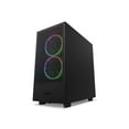 thumbnail image 4 of NZXT H5 Flow - All Black CC-H51FB-01 Black SGCC Steel, Tempered Glass ATX, Micro-ATX, mini-ITX Computer Cases, 4 of 5