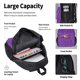 thumbnail image 4 of Fotbe Glitter Purple Set Escolar 3 en 1 para Niños - Mochila Duradera con Lonchera Aislante y Estuche para Lápices - Mochila Escolar para Niños y Niñas, 4 of 7
