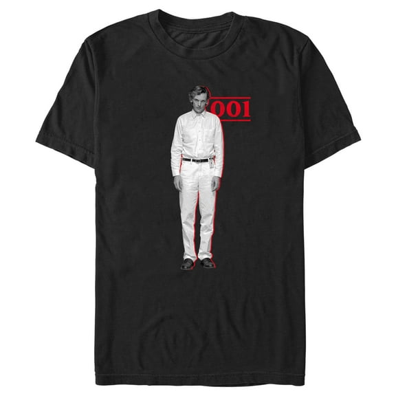 Netflix Men's Stranger Things Test Subject Number 001 Graphic T-Shirt