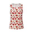 thumbnail image 4 of Easygdp Fresh Red Tomato Women's Workout Tank Top, Running Top, Hiking Shirt, Quick-Dry for Running, Yoga, Hiking - X-Large, 4 of 9