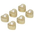 thumbnail image 3 of Heart Candle Light, Light Weight Small Volume Romantic Candles Heart Shaped Design  for Wedding for Corridor, 3 of 8